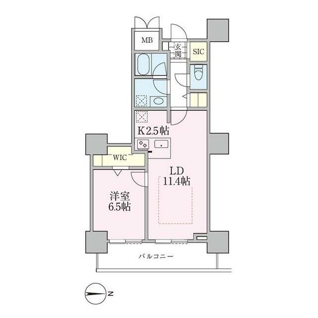 ロイヤルパークスタワー南千住の間取り