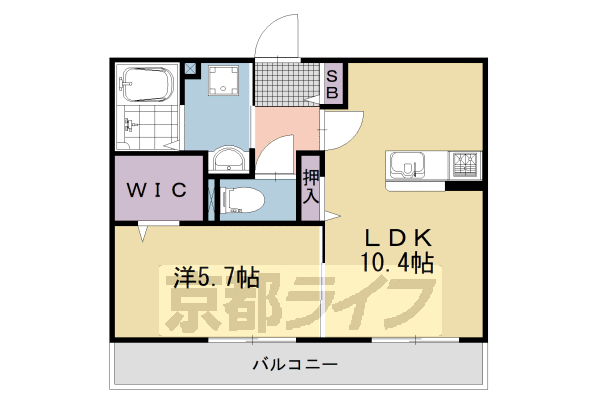ジラソーレの間取り