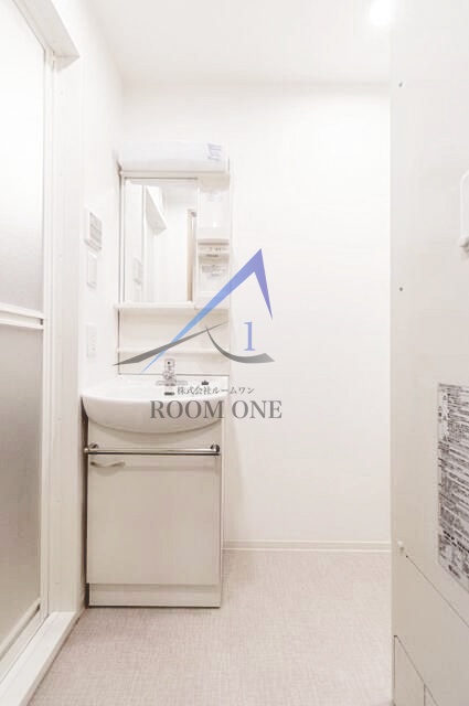 洗面設備　洗面台です。