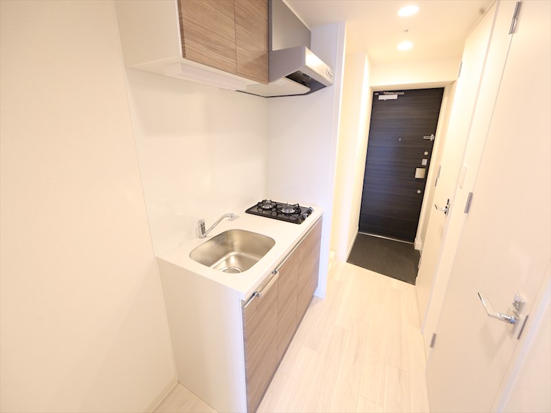 キッチン　システムキッチン（ガス2口コンロ付）