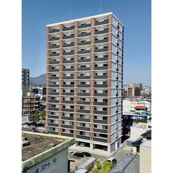 建物外観　免震構造のハイグレードマンション♪