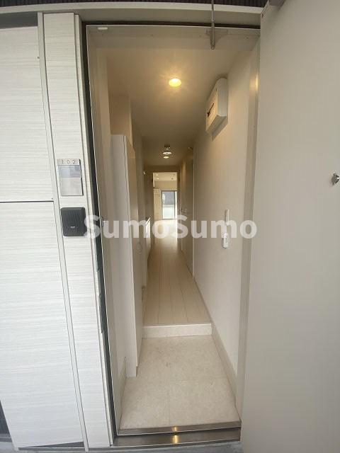 玄関　落ち着いた玄関です