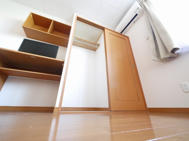 収納　十分な収納スペースがあります