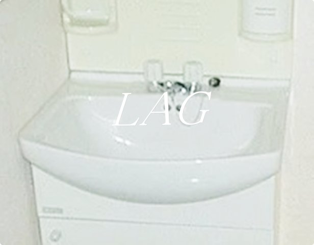 洗面設備　洗面台です。
