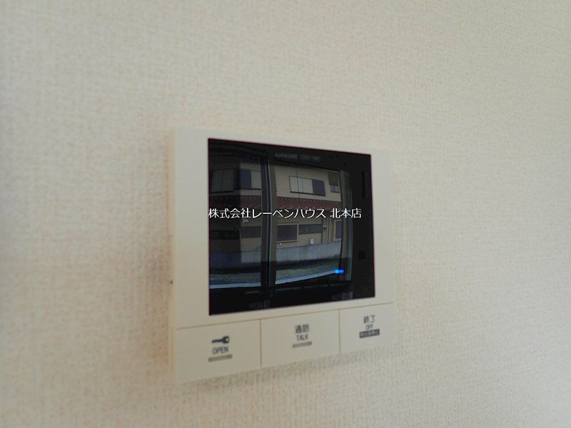 セキュリティ　同物件同間取り別部屋参考写真