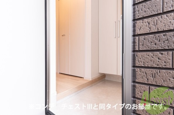 玄関　写真はイメージ、完成予想図です