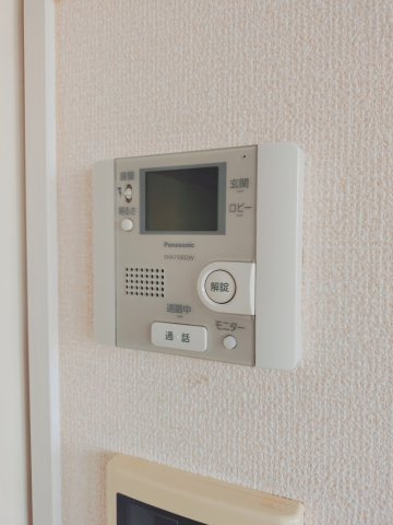セキュリティ　TV付きインターホンでセキュリティ面も安心です