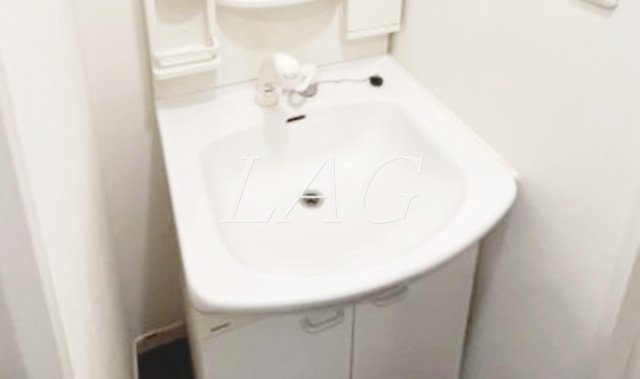 洗面設備　洗面台です。
