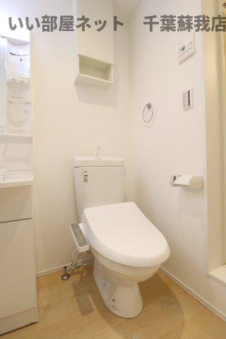 トイレ　ゆったりとした空間のトイレです