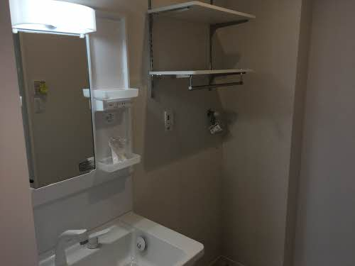 洗面設備　別部屋写真です。