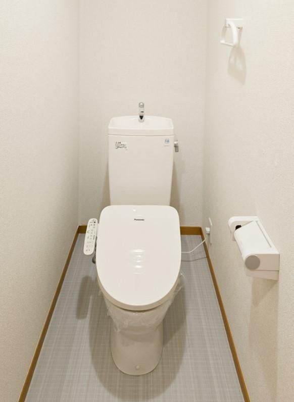 トイレ　ゆったりとした空間のトイレです
