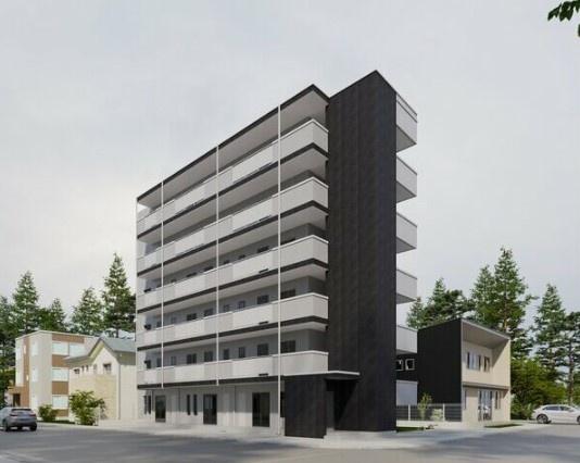 建物外観　鉄筋コンクリート造 地上6階建て