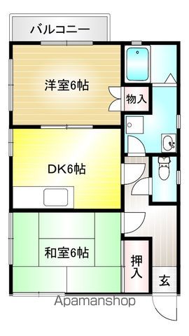 東急田園都市線 宮崎台駅 徒歩12分 2階建 築35年の間取り写真