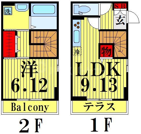 さくら郷の間取り写真