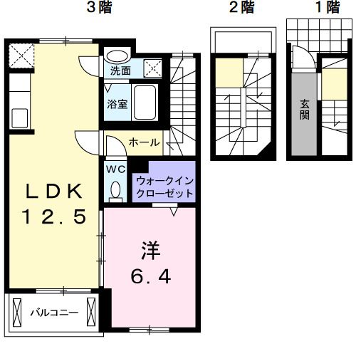 ビエントIIの間取り写真