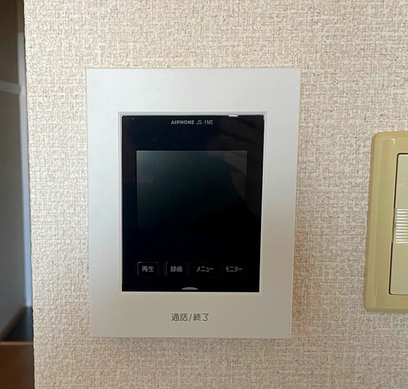 セキュリティ　モニター付きインターフォン