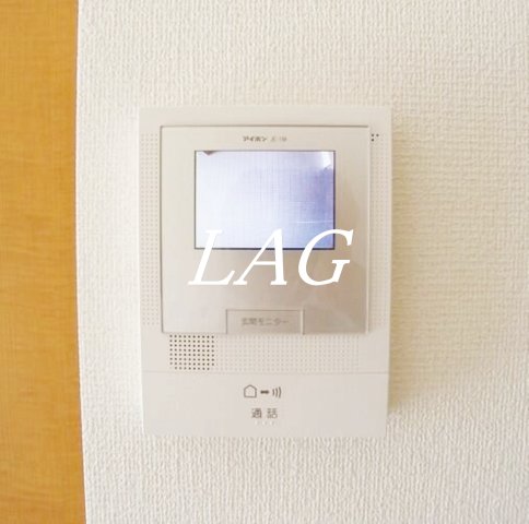 セキュリティ　モニター付きインターフォンです。