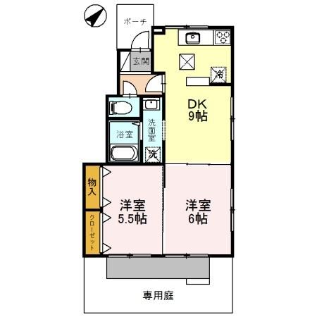 ローテローゼさかえの間取り
