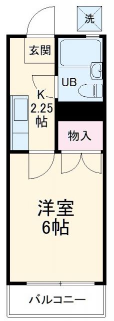 ビレッジ仁戸名の間取り