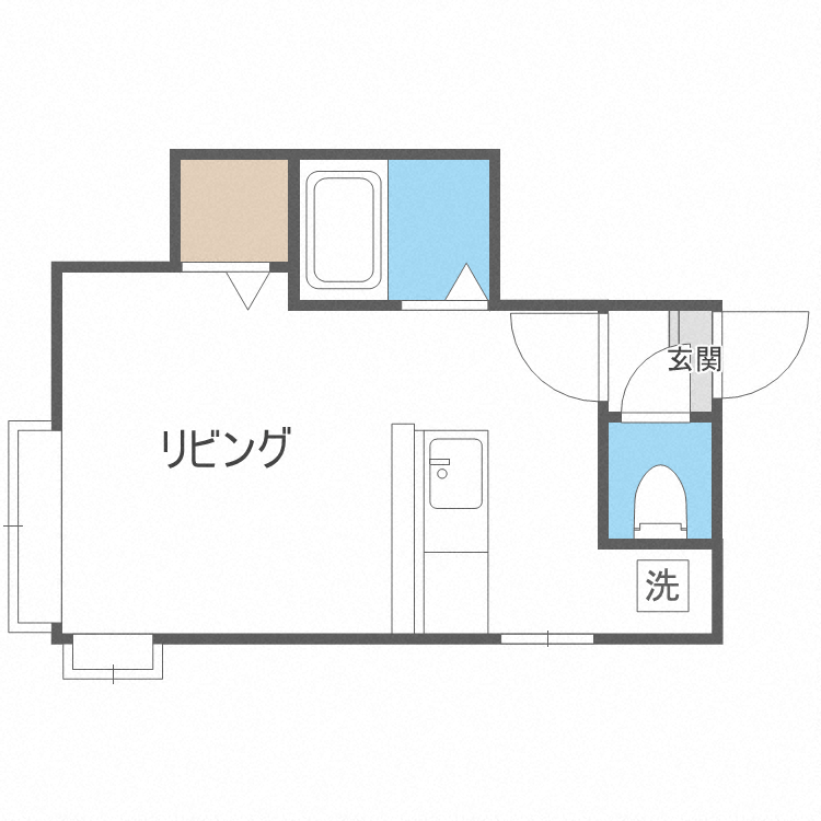 クランベリー１３の間取り