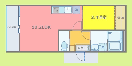 レガルバ久須志の間取り