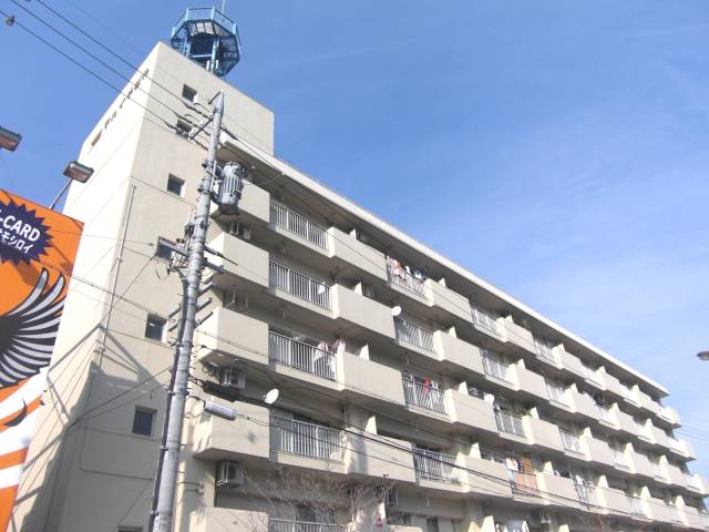 名古屋市東区筒井のマンションの建物外観