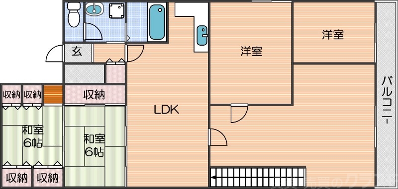 大友ビルの間取り