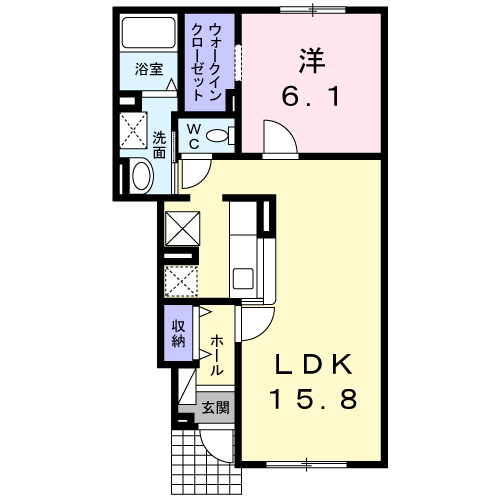 Ｃｒｅａｔｉｏｎの間取り