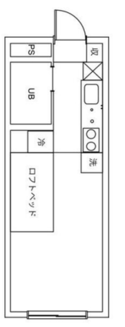 スカイコート淵野辺第四の間取り