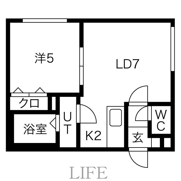 プルメリア栄通の間取り