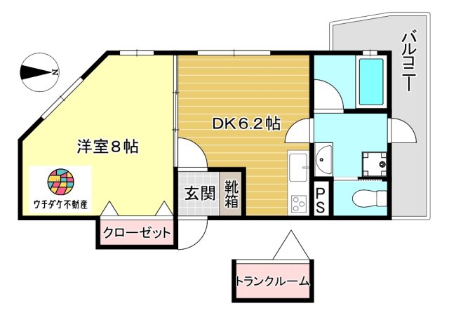 DOLCEの間取り