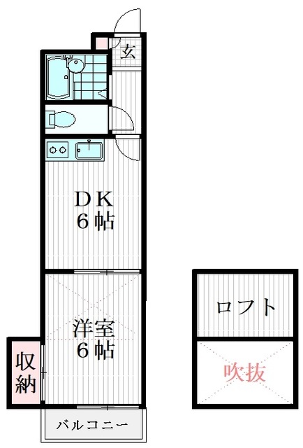 パレス八千代台の間取り