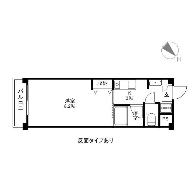 シティコート岩石東館の間取り