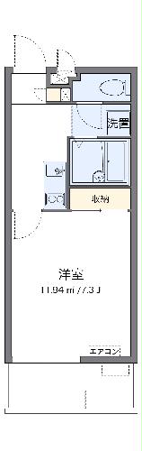 クレイノＲＡＭＡの間取り