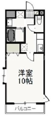 岡山市北区今のマンションの間取り