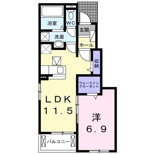 Ｈ・Ｓ宮後の間取り