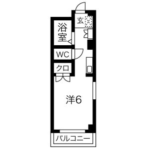 フォレストK3の間取り