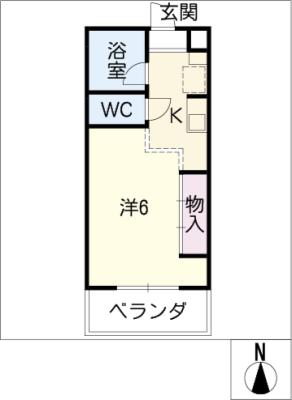 フィレンツェ岐阜の間取り