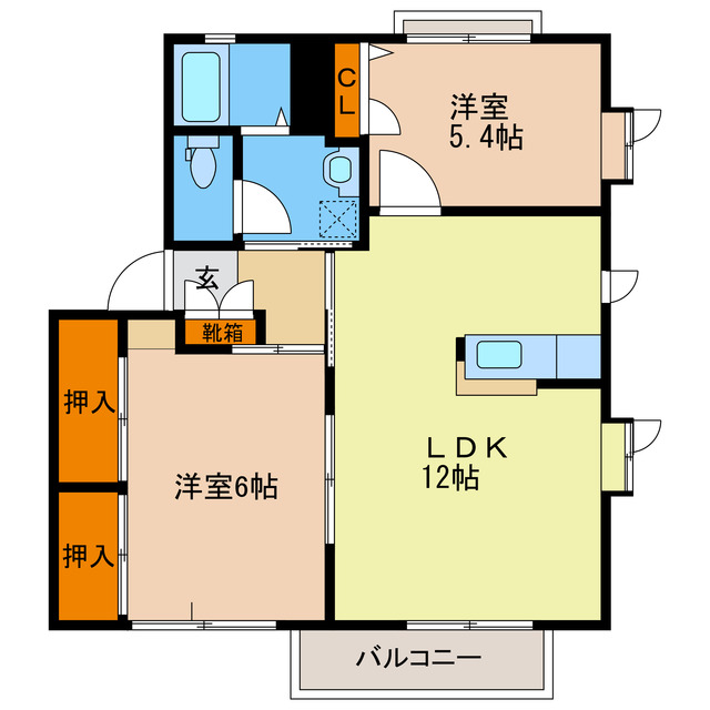 【ホーユーコンフォルトの間取り】