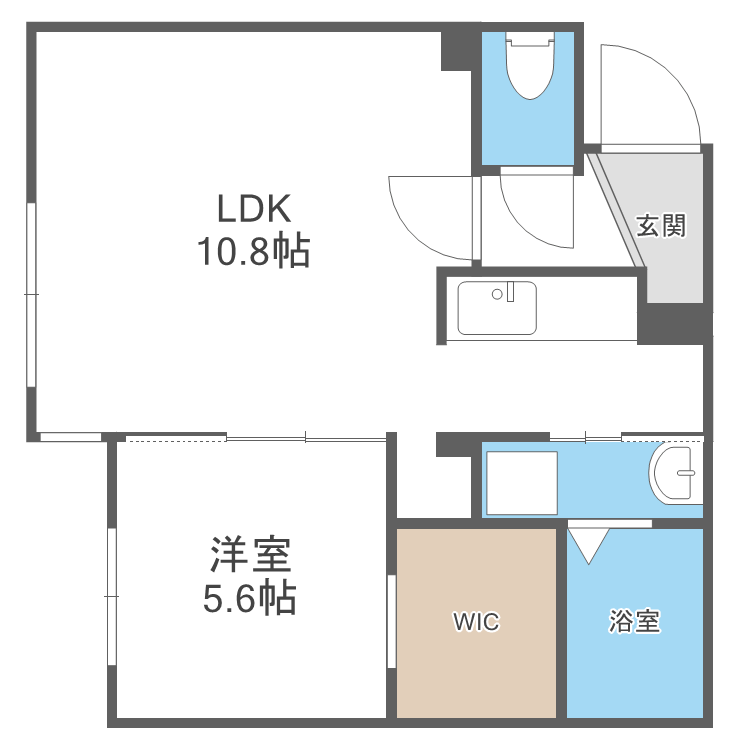 仮)南8西8MSの間取り