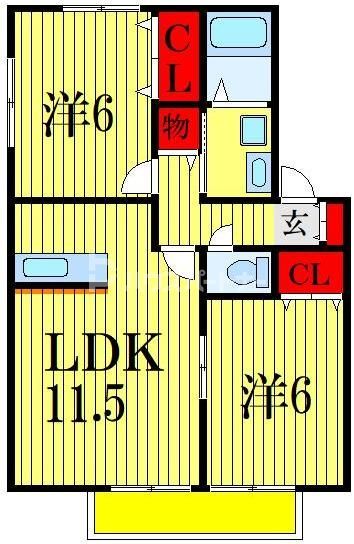 【メイプル館の間取り】