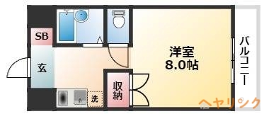 豊田市八草町のマンションの間取り