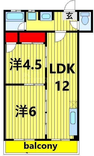 第５小崎ビルの間取り