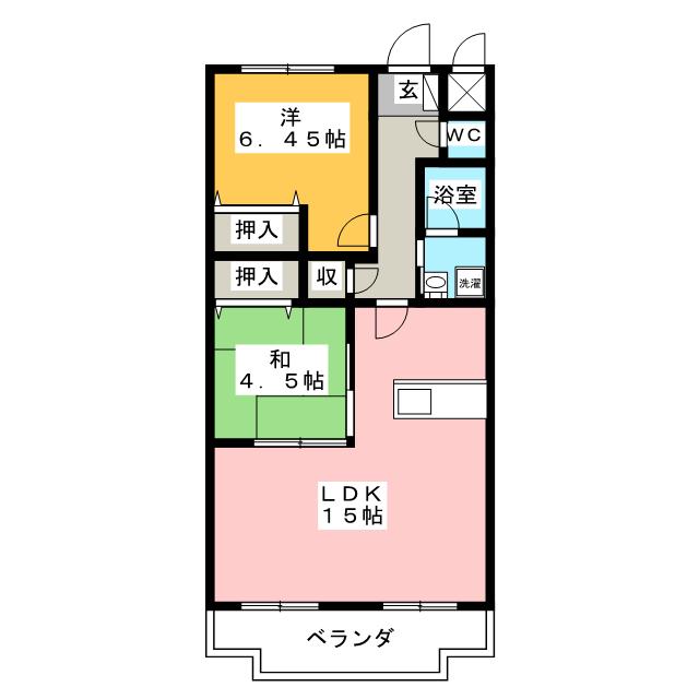 シルクワームズの間取り