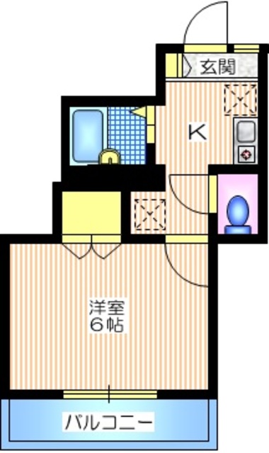 メゾンシャルムの間取り