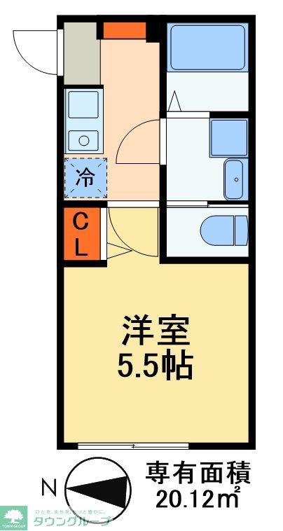 仮)鎌ケ谷市東道野辺2丁目新築計画の間取り