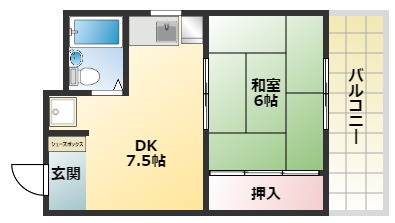 香里ロイヤルプラザの間取り