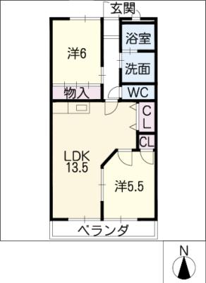 メゾン・ソレイユの間取り