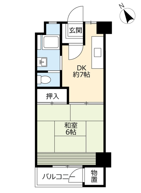 ＵＲ東門司一丁目の間取り