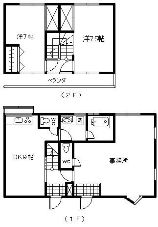 パレスミッチーの間取り